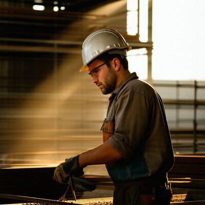 foto Montagemedewerker Staalconstructies